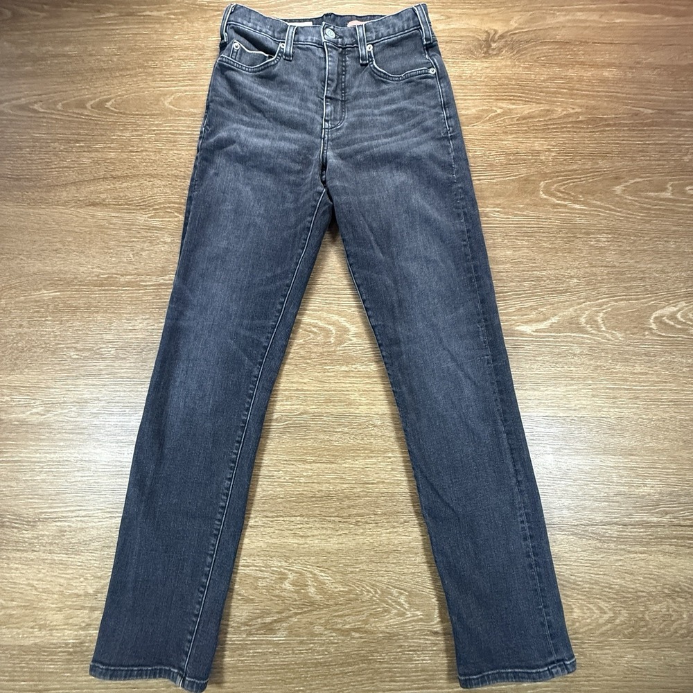 Pilcro Anthropologie Skinny Jeans Women's 26 Tall Black Mid Rise Stretch USA
